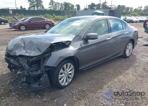 2014 Honda Accord Ex-L V-6 из США, поврежденный, VIN 1HGCR3F86EA019141